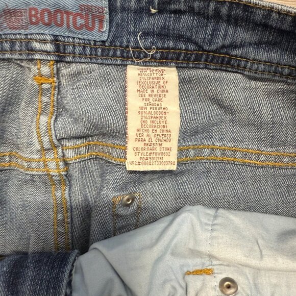 Faded Glory Bootcut Stretch Womens Jeans Plus Size 18 Petite Blue Denim Everyday - Picture 7 of 13